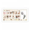 Generic Acrylic Footprint Hand Printbaby Photo Frame Ink Pad Photo Frame (Multicolor)