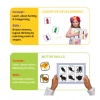 Generic Mini Busy Book – Early Learning Activity Book for Kids (2–4 Years, Multicolor)