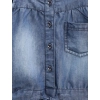 Generic Girl's Denim Embroidered Sleeveless Jumpsuit (Blue) Generic Girl's Denim Embroidered Sleeveless Jumpsuit (Blue)