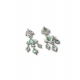 Generic Women's Brass Silver Plated Drop Earrings (Turquoise) Generic Women's Brass Silver Plated Drop Earrings (Turquoise)