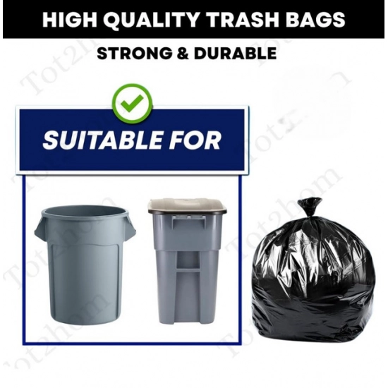 Generic Pack of 10 Biodegradeable Vegetable-Paper 25 x 30 Inches Garbage Bag (Black) Generic Pack of 10 Biodegradeable Vegetable-Paper 25 x 30 Inches Garbage Bag (Black)