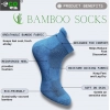 Generic 4_Pair Set Unisex Casual Cotton Printed Ankle Length Socks (Multicolor) Generic 4_Pair Set Unisex Casual Cotton Printed Ankle Length Socks (Multicolor)