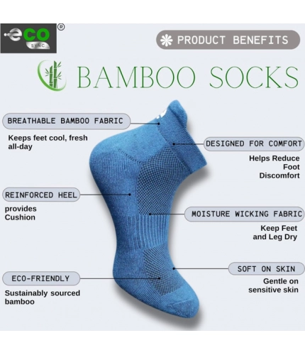 Generic 4_Pair Set Unisex Casual Cotton Printed Ankle Length Socks (Multicolor)