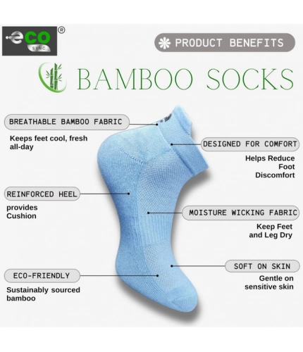 Generic 4_Pair Set Unisex Casual Cotton Printed Ankle Length Socks (Multicolor)