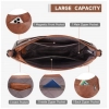 Generic Women's PU Leather Zipper Sling Bag