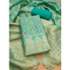 Generic Women's Banarasi Silk Printed Unstitched Salwar Suit Material With Dupatta (sea green, 3Mtrs) Generic Women's Banarasi Silk Printed Unstitched Salwar Suit Material With Dupatta (sea green, 3Mtrs)