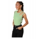 Generic Women's Polyester Lycra Solid Sleeveless Top (Green) Generic Women's Polyester Lycra Solid Sleeveless Top (Green)