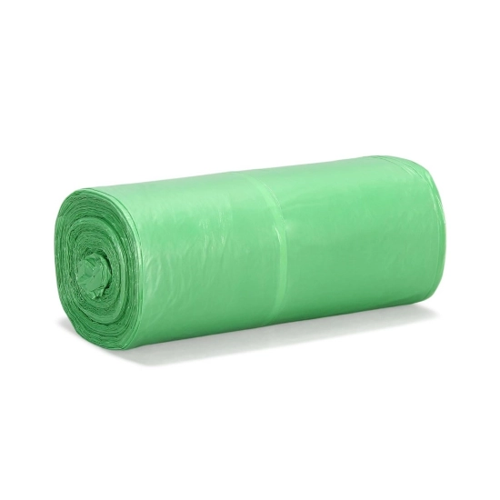 Generic Pack of 6 Biodegradeable Vegetable-Paper 19 x 21 Inches Garbage Bag (Green)