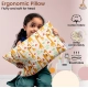 Generic Soft Plush Printed Baby Infant Pillow for Kids Age 1 To 5 Years (Mustard)