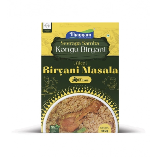Generic Thannam Kongu Biryani Powder With Rice (450GM)
