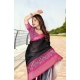 Generic Women's Cotton Silk Printed Saree With Unstitched Blouse 5.5Mtr (Black-Pink) Generic Women's Cotton Silk Printed Saree With Unstitched Blouse 5.5Mtr (Black-Pink)
