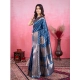 Generic Women's Banarasi Silk Printed Saree With Unstitched Blouse 5.5Mtr (Pinch)