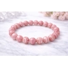 Generic Natural Crystal 8mm Rhodochrosite Bracelet (Pink) Generic Natural Crystal 8mm Rhodochrosite Bracelet (Pink)