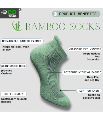 Generic 4_Pair Set Unisex Casual Cotton Printed Ankle Length Socks (Multicolor)