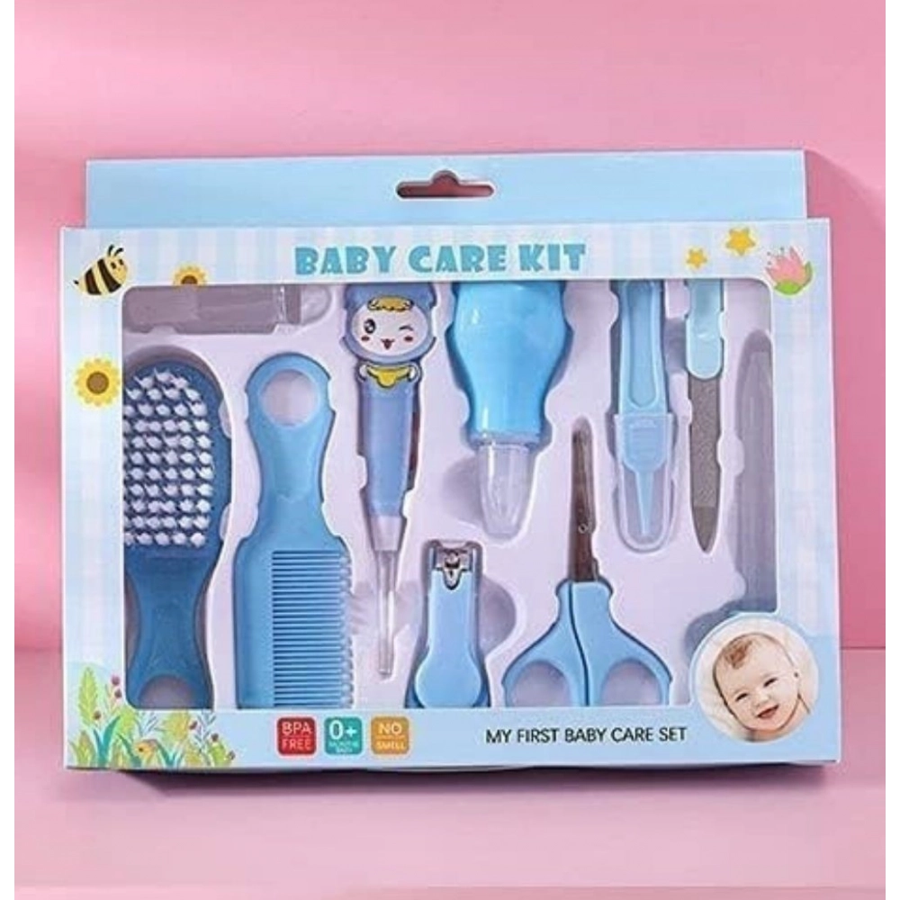 Generic BABY CARE KIT 10 PCS (Sky Blue)