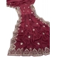 Generic Women's Georgette Embellished Saree With Unstitched Blouse 5.5Mtr (Maroon) Generic Women's Georgette Embellished Saree With Unstitched Blouse 5.5Mtr (Maroon)