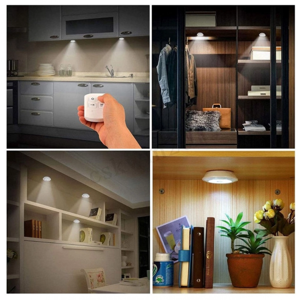 Generic Plastic COB LED Lights with Wireless Remote Control Hot