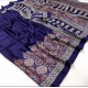 Generic Women's Crepe Printed Saree With Unstitched Blouse 5.5Mtr (Navy Blue) Generic Women's Crepe Printed Saree With Unstitched Blouse 5.5Mtr (Navy Blue)