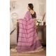 Generic Women's Faux Linen Geometric Ready to wear Saree With Unstitched Blouse 5.5Mtr (LightPink) Generic Women's Faux Linen Geometric Ready to wear Saree With Unstitched Blouse 5.5Mtr (LightPink)