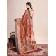 Generic Women's Semi Cotton Digital Print Saree With Unstitched Blouse 5.5Mtr (Orange) Generic Women's Semi Cotton Digital Print Saree With Unstitched Blouse 5.5Mtr (Orange)