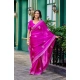 Generic Women's Faux Shimmer Floral Embroidery Ready to wear Saree With Unstitched Blouse 5.5Mtr (Pink) Generic Women's Faux Shimmer Floral Embroidery Ready to wear Saree With Unstitched Blouse 5.5Mtr (Pink)