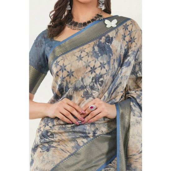 Generic Women's Polyester Printed Saree With Unstitched Blouse 5.5 Mtr (Multicolor) Generic Women's Polyester Printed Saree With Unstitched Blouse 5.5 Mtr (Multicolor)