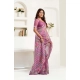 Generic Women's Faux Linen Floral Print Ready to wear Saree With Unstitched Blouse 5.5Mtr (Pink) Generic Women's Faux Linen Floral Print Ready to wear Saree With Unstitched Blouse 5.5Mtr (Pink)