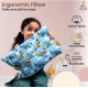 Generic Soft Plush Printed Baby Infant Pillow for Kids Age 1 To 5 Years (Blue)