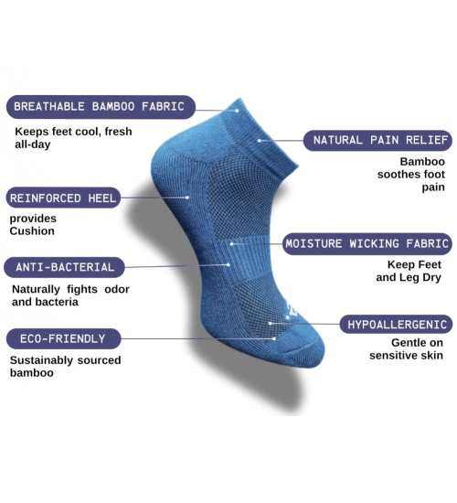 Generic 3_Pair Set Unisex Casual Cotton Printed Low Cut Socks (Multicolor)