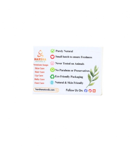 Generic Pack Of_2 Harsha Naturals - Tulsi Soap (100GM)