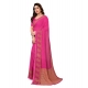 Generic Women's Georgette Printed Saree With Unstitched Blouse 5.5Mtr (Pink) Generic Women's Georgette Printed Saree With Unstitched Blouse 5.5Mtr (Pink)