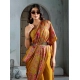 Generic Women's Satin Crepe Printed Saree With Unstitched Blouse 5.5Mtr (Mustard) Generic Women's Satin Crepe Printed Saree With Unstitched Blouse 5.5Mtr (Mustard)