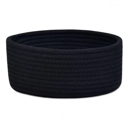 Generic Cotton 8x3 Inch Round 1 Pcs Bedside Organizer With Out Lid (Black) Generic Cotton 8x3 Inch Round 1 Pcs Bedside Organizer With Out Lid (Black)