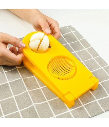 Generic Pack of 2_2-in-1 Egg And Mushroom Slicer – (Color: Assorted )