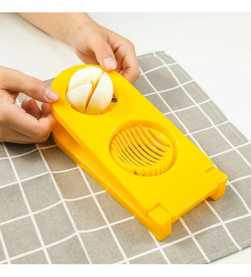 Generic Pack of 2_2-in-1 Egg And Mushroom Slicer – (Color: Assorted )