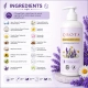 QBOTS Magnesium Body Lotion for Nightly Sleep Muscle Recovery with Lavender &amp; Chamomile | Transdermal Magnesium | Shea Butter &amp; Niacinamide | For Nightly Relaxation &amp; Skin Hydration | 250 ml