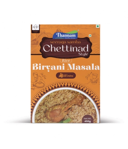 Generic Thannam Chettinadu Biryani Masala Powder With Rice (450GM)