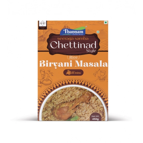 Generic Thannam Chettinadu Biryani Masala Powder With Rice (450GM)