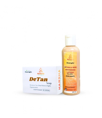 Generic Harsha Naturals Detan And Whitening Body Lotion - (100ML)