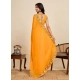 Generic Women's Georgette Printed Saree With Unstitched Blouse 5.5Mtr (Yellow) Generic Women's Georgette Printed Saree With Unstitched Blouse 5.5Mtr (Yellow)