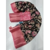 Generic Women's Cotton Silk Floral Printed Saree With Unstitched Blouse 5.5Mtr (Multicolor)