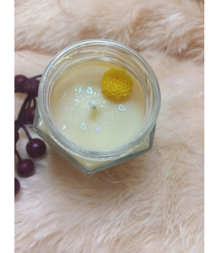 Generic Pack Of_2 Soy Wax And Bees Wax Blend Candles Liquid Volume 80