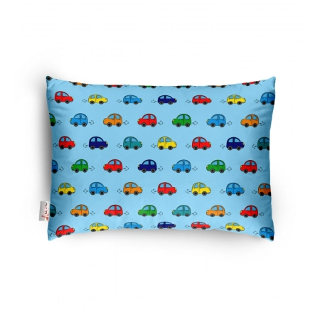 Generic Soft Plush Printed Baby Infant Pillow for Kids Age 1 To 5 Years (Sky Blue)