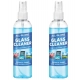Generic Pack of 2 All-in-One Glass Cleaner Spray Bottles 200 ML