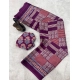 Generic Women's Gajji Soft Silk Printed Saree With Unstitched Blouse 5.5Mtr (Purple) Generic Women's Gajji Soft Silk Printed Saree With Unstitched Blouse 5.5Mtr (Purple)