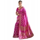 Generic Women's Jacquard Printed Saree With Unstitched Blouse 5.5Mtr (Pink) Generic Women's Jacquard Printed Saree With Unstitched Blouse 5.5Mtr (Pink)