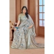 Generic Women's Printed Cotton Linen Saree withPrinted Saree With Unstitched Blouse (Mint Green, 5-6Mtrs) Generic Women's Printed Cotton Linen Saree withPrinted Saree With Unstitched Blouse (Mint Green, 5-6Mtrs)