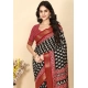 Generic Women's Cotton Silk Printed Saree With Unstitched Blouse 5.5Mtr (Black) Generic Women's Cotton Silk Printed Saree With Unstitched Blouse 5.5Mtr (Black)