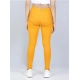 Generic Girl's Cotton Lycra Solid Elasticated Jeggings (Mustard) Generic Girl's Cotton Lycra Solid Elasticated Jeggings (Mustard)