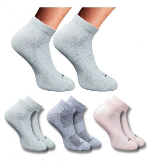 Generic 3_Pair Set Unisex Casual Cotton Printed Low Cut Socks (Multicolor)